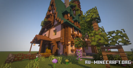  Peaceful House - House medieval By Jackylafrite  Minecraft