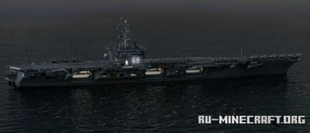Скачать USS Dwight D Eisenhower CVN-69 для Minecraft