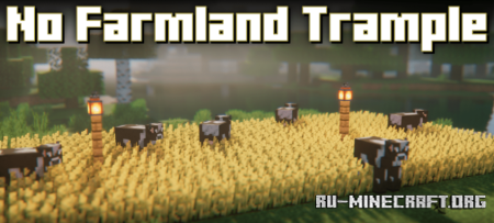  No Farmland Trample  Minecraft 1.20.1