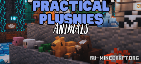  Practical Plushies: Animals  Minecraft 1.20.1