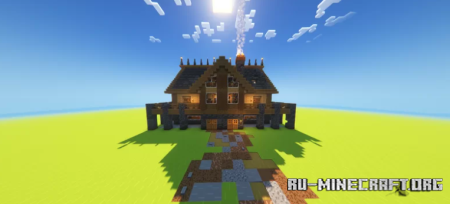 Скачать Handbook 2014 Wooden House Remastered для Minecraft