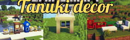 Скачать Tanuki Decor для Minecraft 1.20.1