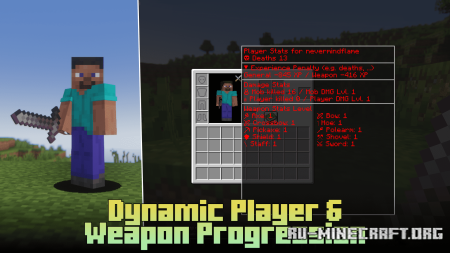  Dynamic Player and Weapon Progression  Minecraft 1.20.1