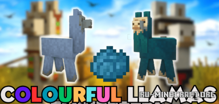  Colourful Llamas  Minecraft 1.20.1