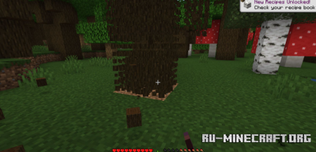  Simple Cut Tree  Minecraft 1.20.1