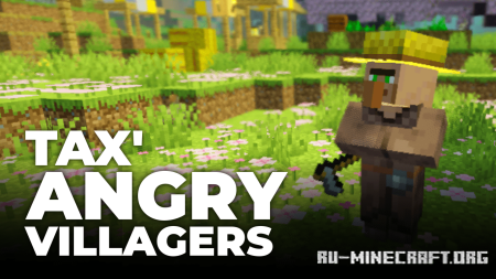  Tax Angry Villager  Minecraft 1.20.1