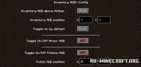  Inventory HUD  Minecraft 1.20.1