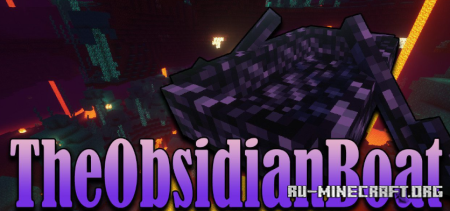  The Obsidian Boat  Minecraft 1.20.1