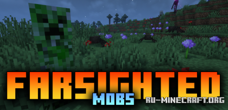  Farsighted Mobs  Minecraft 1.20.1