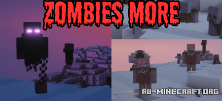  Zombies More  Minecraft 1.20.1