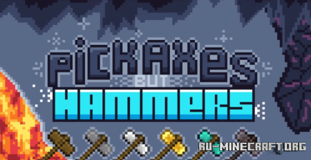  Pickaxes But Hammers  Minecraft 1.20