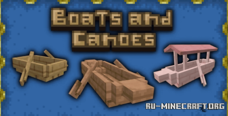  Boats and Canoes  Minecraft 1.20