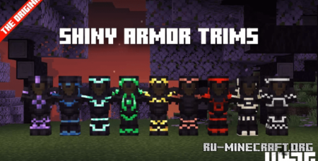  XXVIs Shiny Armor Trims  Minecraft 1.20