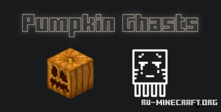  Pumpkin Ghasts Resource Pack  Minecraft 1.20