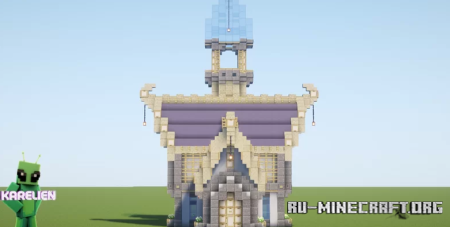 Skyfather's Cottage - Fantasy Starter House  Minecraft