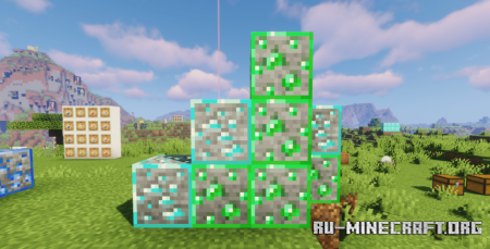  Emissive Ore Outlines  Minecraft 1.20