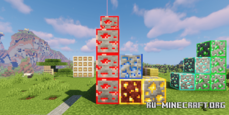  Emissive Ore Outlines  Minecraft 1.20