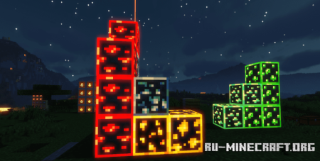  Emissive Ore Outlines  Minecraft 1.20