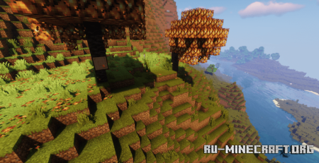  Autumn Trees And Leaves  Minecraft 1.20