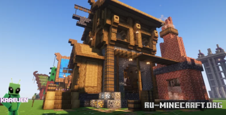  Shadowsteel Forge- Village Revamp  Minecraft
