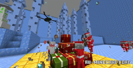  Christmas Present Defense Battle 2023  Minecraft