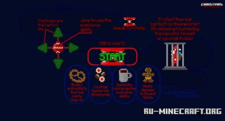 Скачать Рождественская атака для Minecraft PE