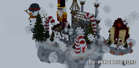  Christmas Lobby by Katsuee  Minecraft