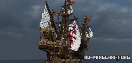 Скачать The Durmstrang Ship для Minecraft