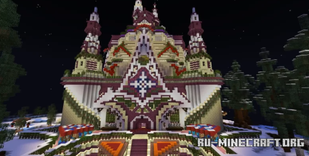  Christmas Castle  Minecraft
