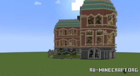 Скачать Modelo casa victoriana 5 для Minecraft