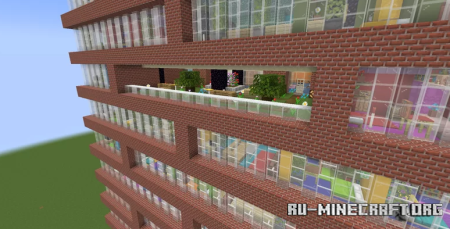 Скачать The Brick Apartments для Minecraft