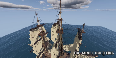  Frigate Sailing Ship form the 18th centery  Minecraft