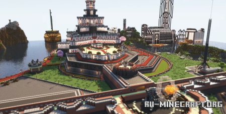 Скачать Star Fortress by MarioRashi1 для Minecraft