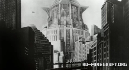  The Tower Of Metropolis 1927  Minecraft
