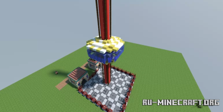  RollerCoaster Tycoon 2 - Observation tower  Minecraft