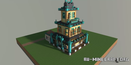Скачать RollerCoaster Tycoon 2, Haunted house для Minecraft