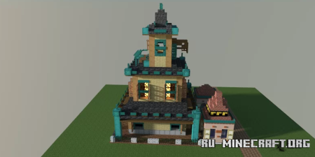  RollerCoaster Tycoon 2, Haunted house  Minecraft
