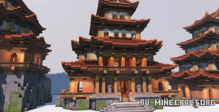  800 Japanese House Pack by Horace Creations  Minecraft