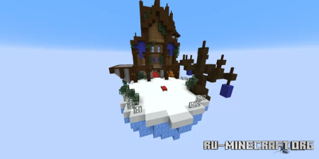 Скачать Ghoulish BedWars Winter Theme для Minecraft