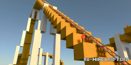 Скачать rollercoaster by MXNGOO для Minecraft