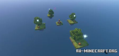 Скачать Skywars Fantasy Map StickyPosition для Minecraft