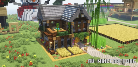  Spruce House by Paimon2023  Minecraft