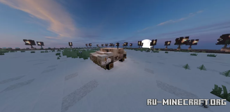  White Army - Skimo Patrol Car  Minecraft