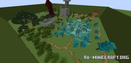 Скачать Temples - Adventure Map Scape Room для Minecraft