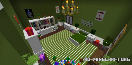  Realistic House - Christmas  Minecraft