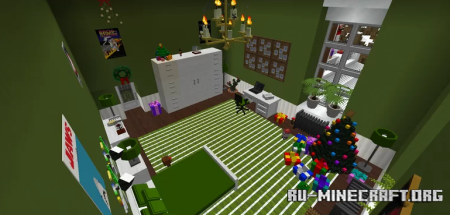  Realistic House - Christmas  Minecraft