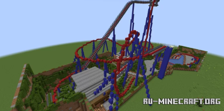  Sheikra - B&M Dive rollercoaster  Minecraft