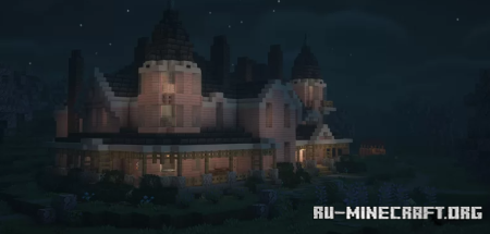  Cherry Wood Manor  Minecraft