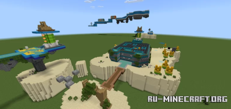 Bowser's Fury Islands  Minecraft