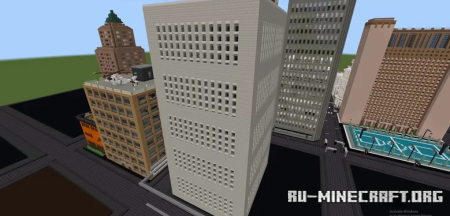  Block-Style Skyscraper - City Builds  Minecraft